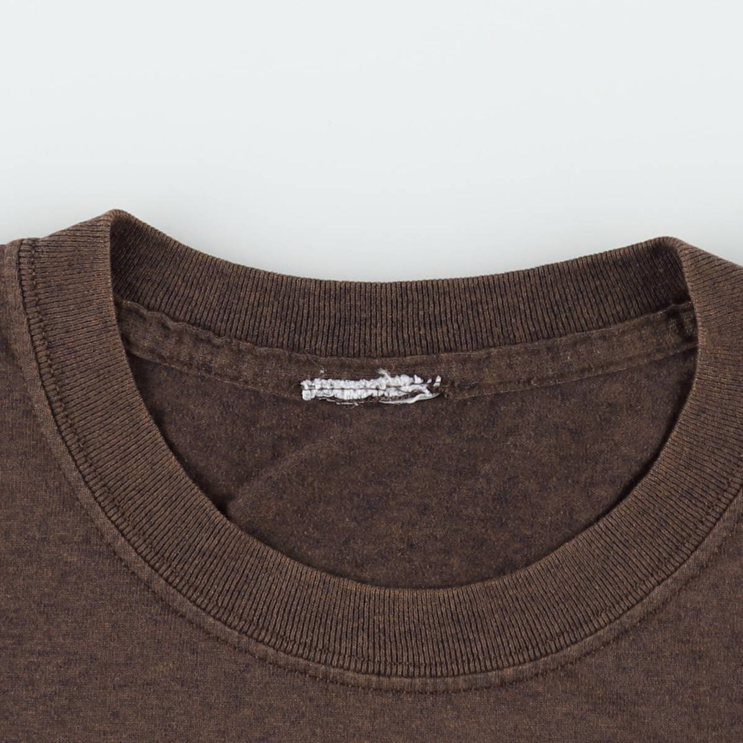 Harley-Davidson Motorcycle Bike T-shirt, Men's XL size unclear brown type Vintage Second Hand