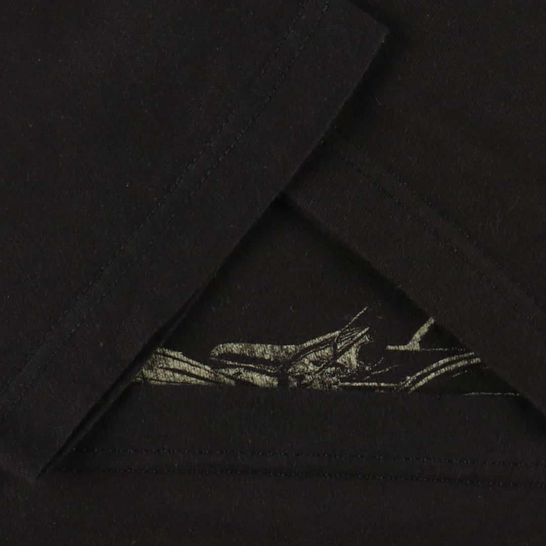 Harley-Davidson Motorcycle Bike T-shirt, Men's Medium cotton black type Vintage Second Hand