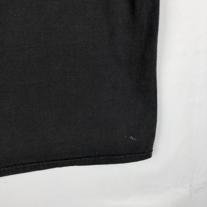 Harley-Davidson painted motorcycle bike t-shirt, men's size XL (approx.) cotton black type Vintage Second Hand