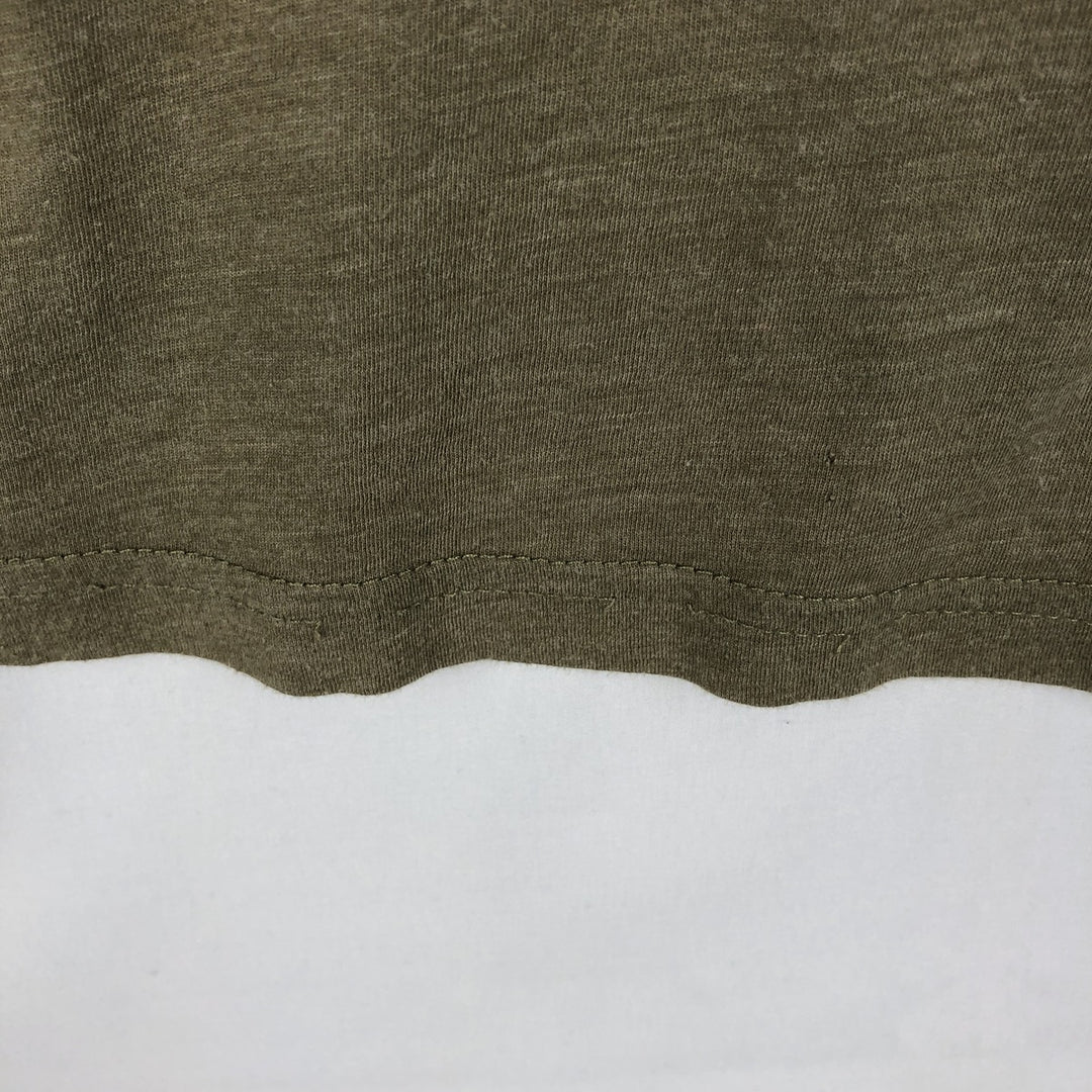 Harley-Davidson Motorcycle Bike T-shirt, Men's XL size cotton Khaki type Vintage Second Hand