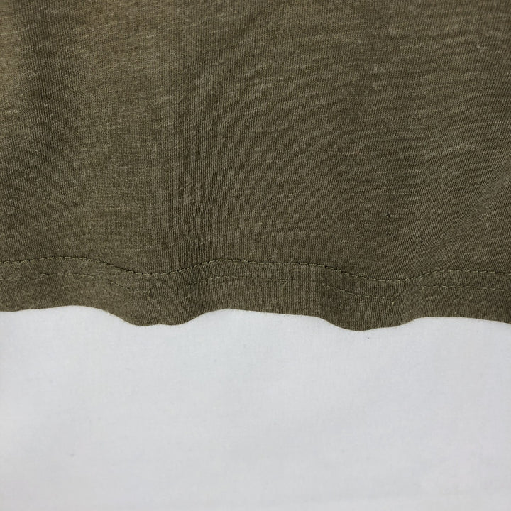 Harley-Davidson Motorcycle Bike T-shirt, Men's XL size cotton Khaki type Vintage Second Hand