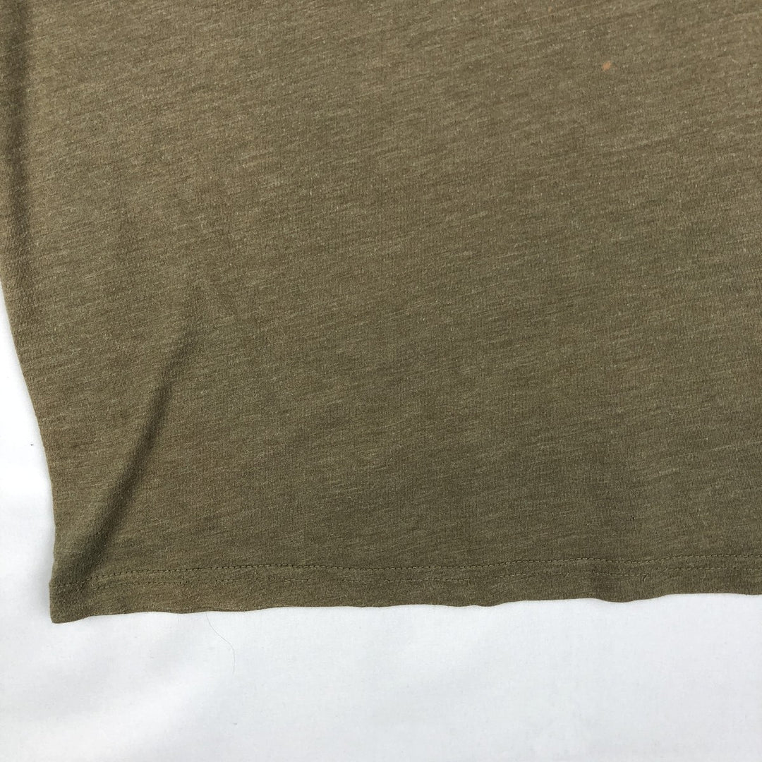 Harley-Davidson Motorcycle Bike T-shirt, Men's XL size cotton Khaki type Vintage Second Hand