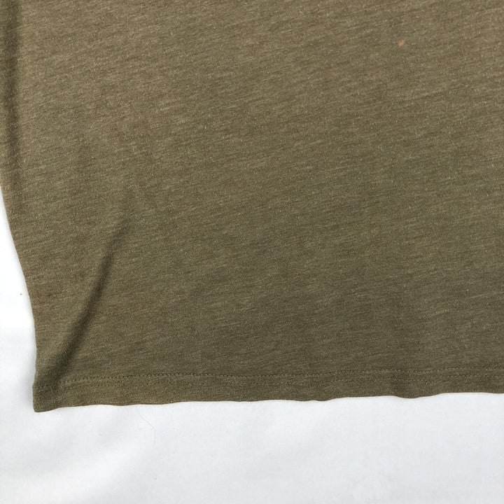 Harley-Davidson Motorcycle Bike T-shirt, Men's XL size cotton Khaki type Vintage Second Hand