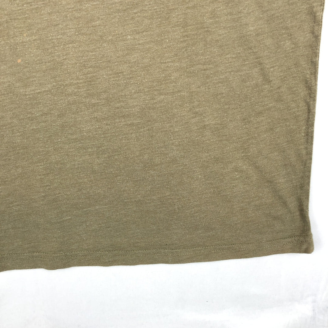 Harley-Davidson Motorcycle Bike T-shirt, Men's XL size cotton Khaki type Vintage Second Hand