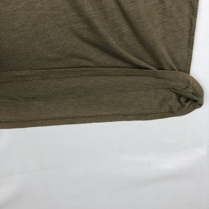 Harley-Davidson Motorcycle Bike T-shirt, Men's XL size cotton Khaki type Vintage Second Hand