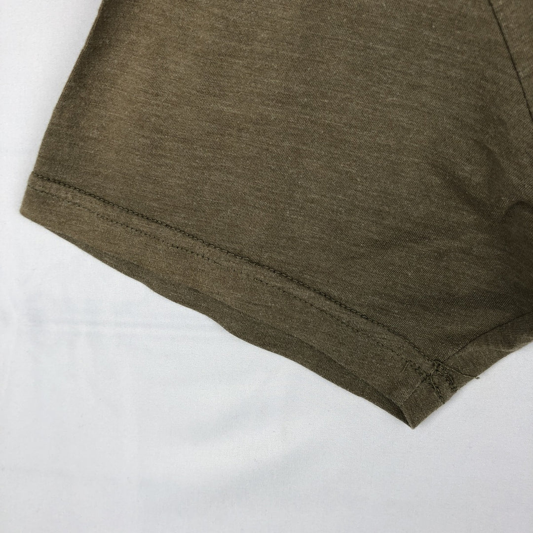 Harley-Davidson Motorcycle Bike T-shirt, Men's XL size cotton Khaki type Vintage Second Hand