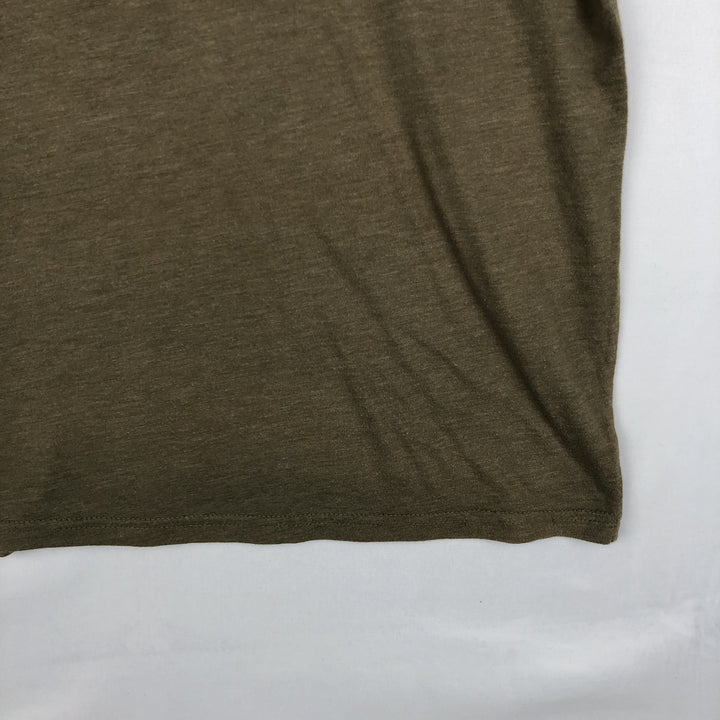 Harley-Davidson Motorcycle Bike T-shirt, Men's XL size cotton Khaki type Vintage Second Hand
