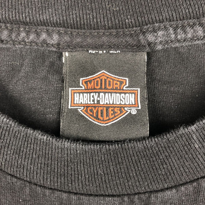 Harley-Davidson Motorcycle Bike T-shirt, Men's XXL cotton black type Vintage Second Hand