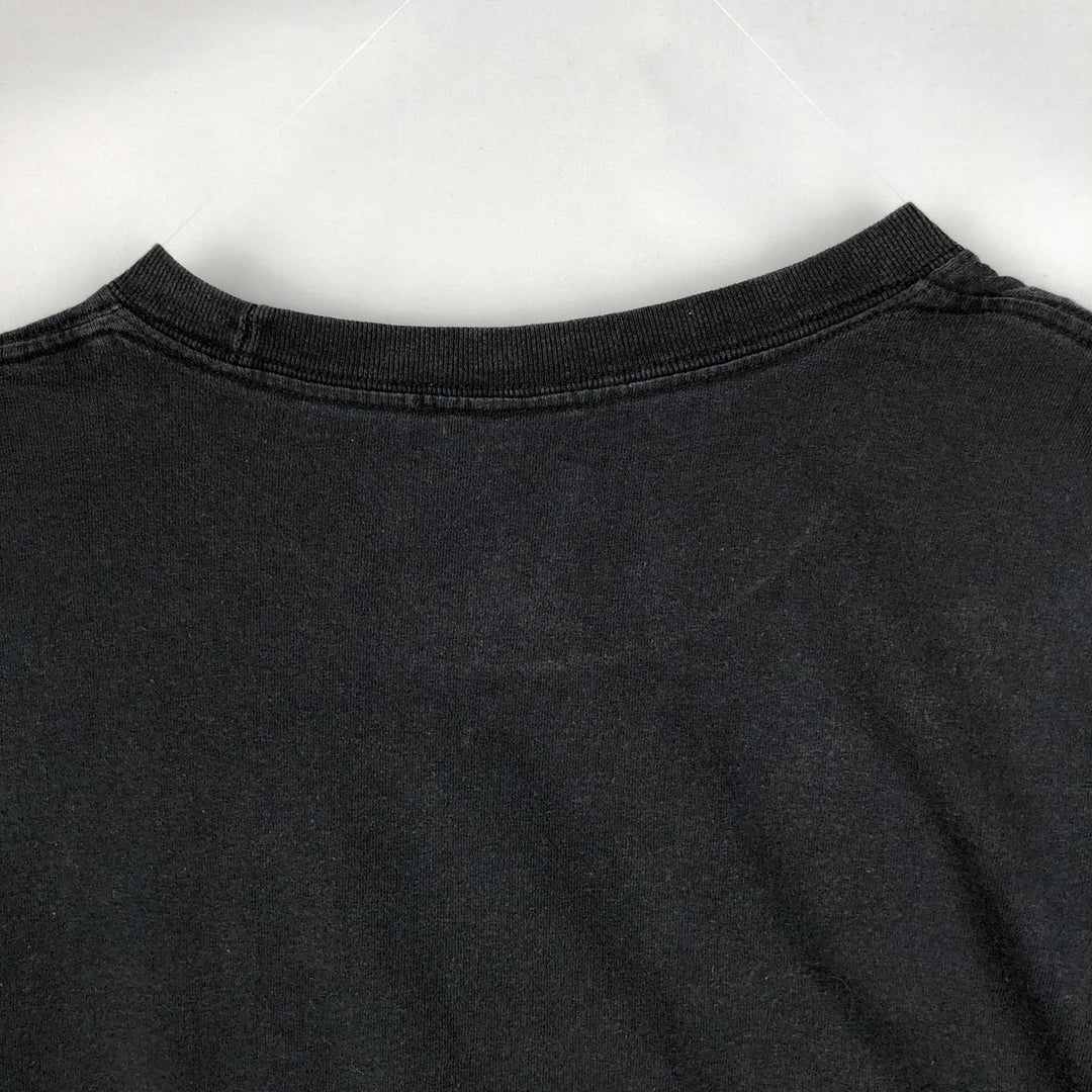 Harley-Davidson Eagle Pattern Skull Pattern Motorcycle Bike T-shirt Men's XL size cotton black type Vintage Second Hand