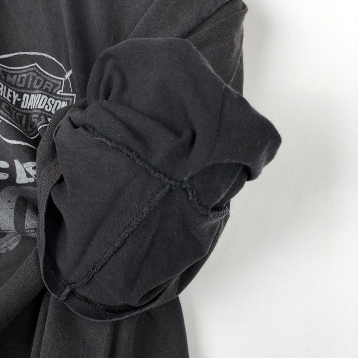 Harley-Davidson Motorcycle Bike T-shirt, Men's XXL cotton black type Vintage Second Hand