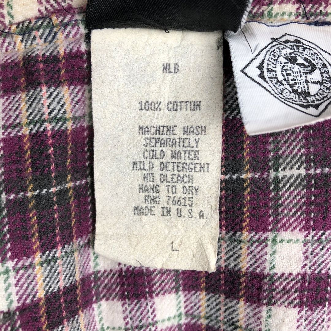 UNDERGROUND RAILROAD NLB Hooded Denim Vest, Made in USA, Men's Size L (approx.) cotton black type Vintage Second Hand