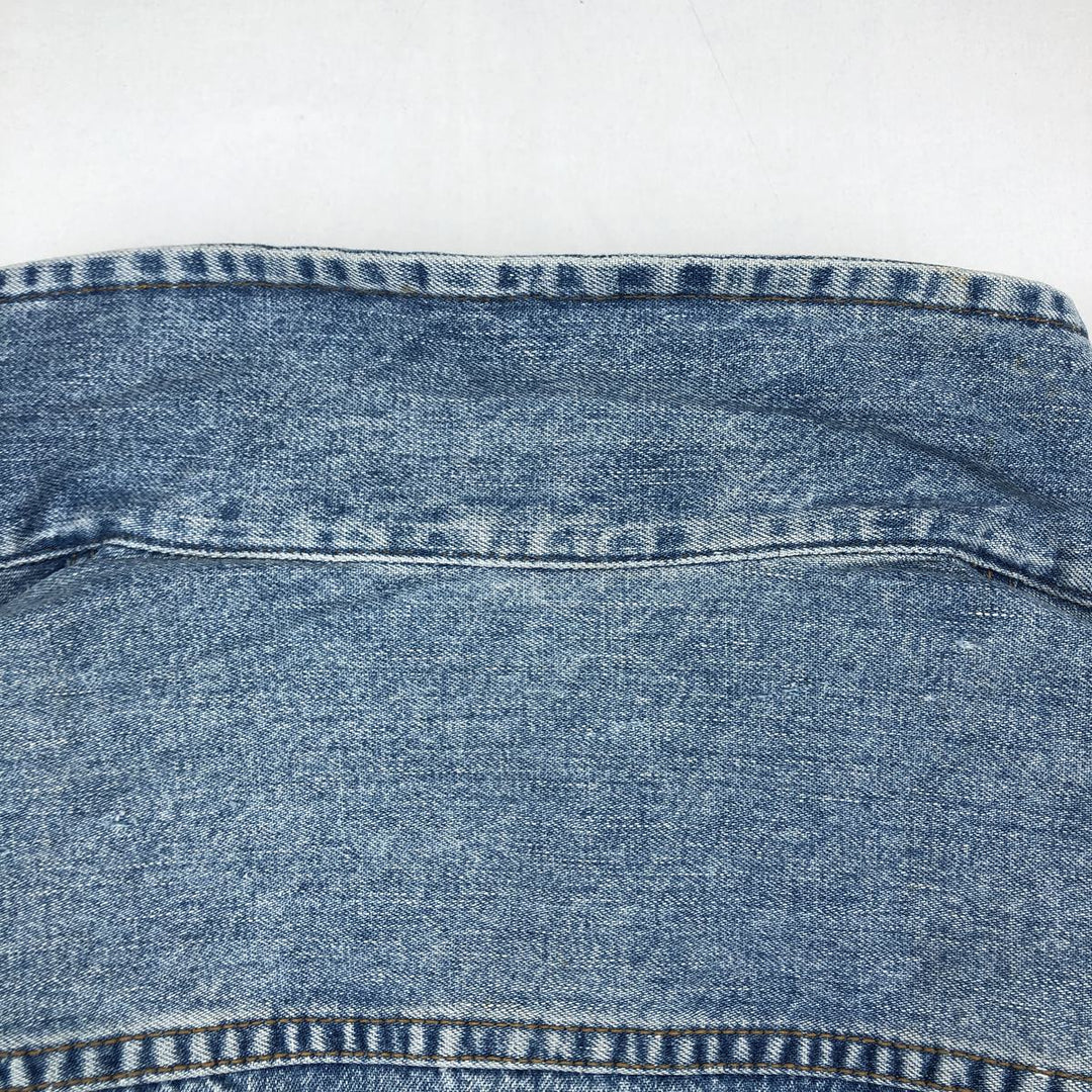 90'S Guess Jeans Cut-off Denim Vest, Made in USA, Men's Size S (approx.), Vintage cotton blue type Vintage Second Hand