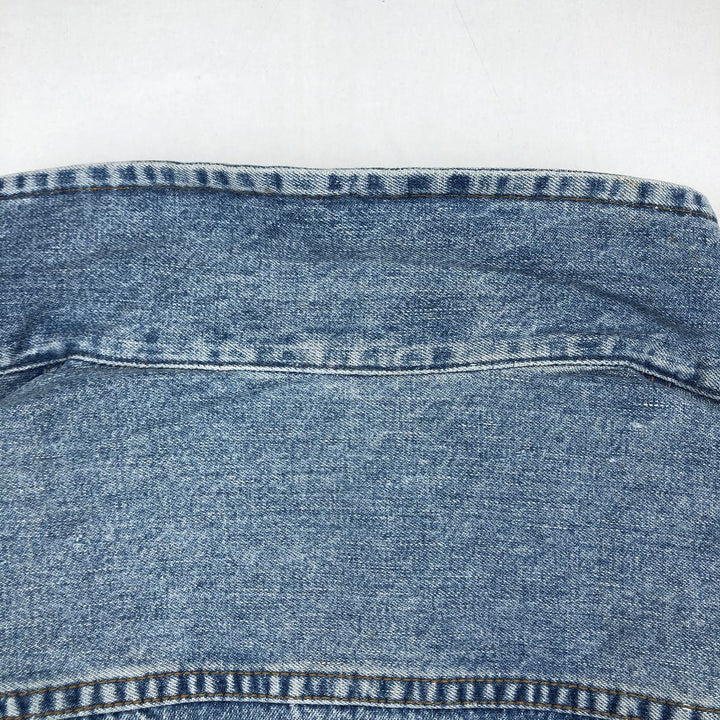 90'S Guess Jeans Cut-off Denim Vest, Made in USA, Men's Size S (approx.), Vintage cotton blue type Vintage Second Hand
