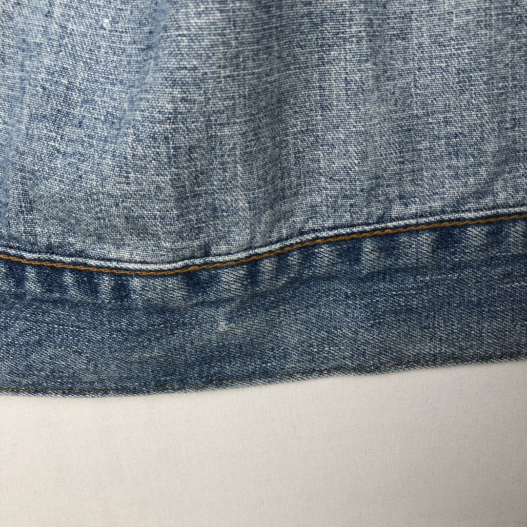 90'S Guess Jeans Cut-off Denim Vest, Made in USA, Men's Size S (approx.), Vintage cotton blue type Vintage Second Hand