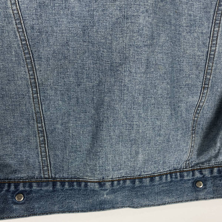90'S Guess Jeans Cut-off Denim Vest, Made in USA, Men's Size S (approx.), Vintage cotton blue type Vintage Second Hand