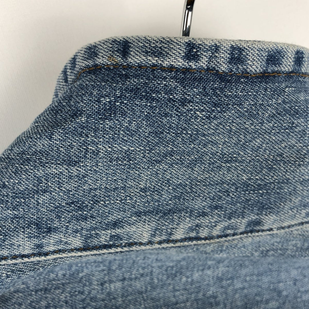 90'S Guess Jeans Cut-off Denim Vest, Made in USA, Men's Size S (approx.), Vintage cotton blue type Vintage Second Hand