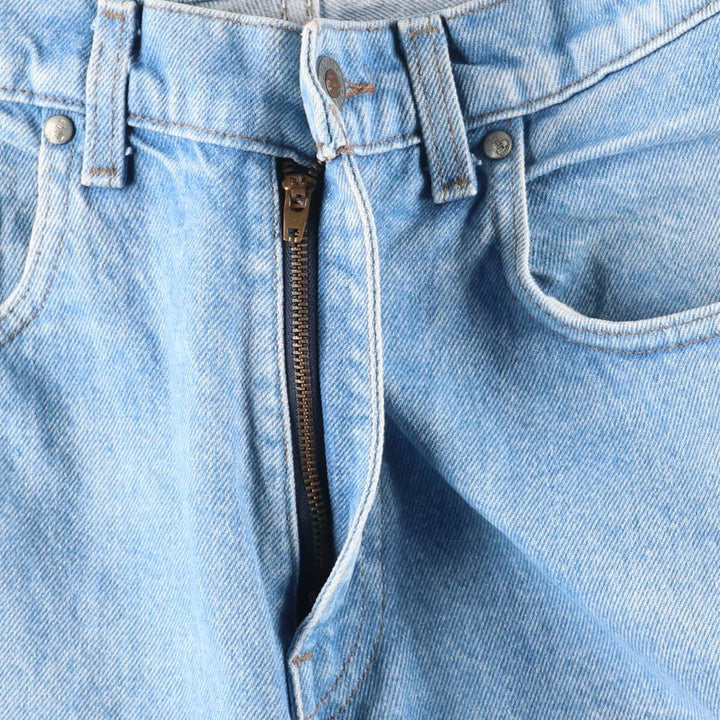 90'S Levi's Silver Tab BAGGY Tapered Denim Pants, Made in USA, Women's Size L (W30 equivalent), Vintage cotton blue type Vintage Second Hand