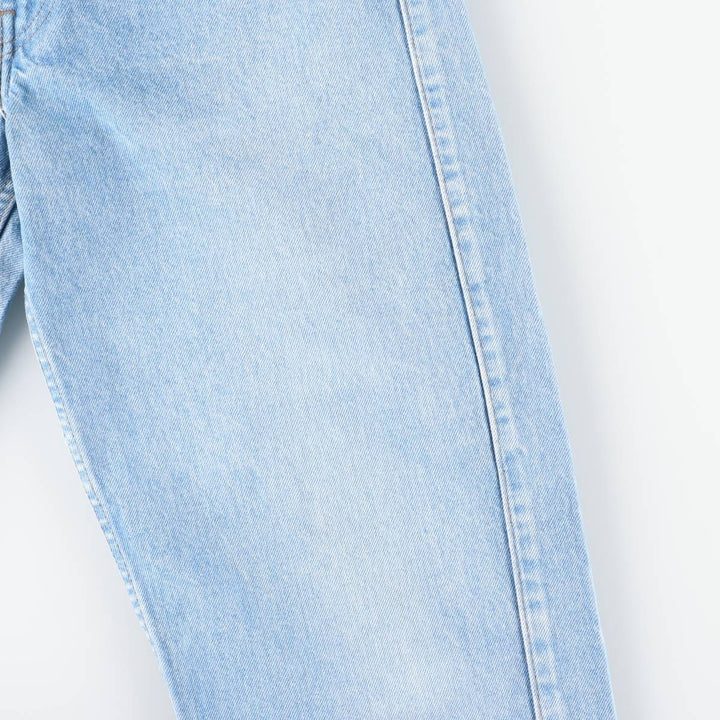 90'S Levi's Silver Tab BAGGY Tapered Denim Pants, Made in USA, Women's Size L (W30 equivalent), Vintage cotton blue type Vintage Second Hand