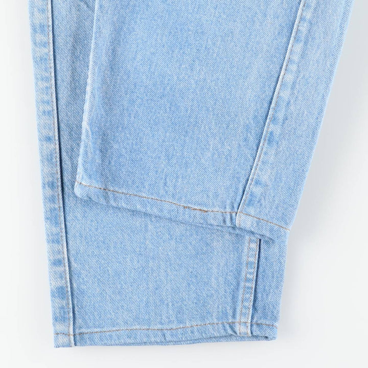 90'S Levi's Silver Tab BAGGY Tapered Denim Pants, Made in USA, Women's Size L (W30 equivalent), Vintage cotton blue type Vintage Second Hand