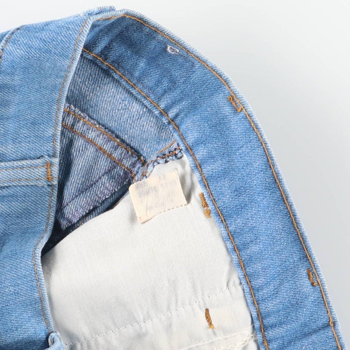 1970'S Levi's Orange Tab Flare Cut Denim Pants, Women's Size L (equivalent to W29), Vintage unclear blue type Vintage Second Hand