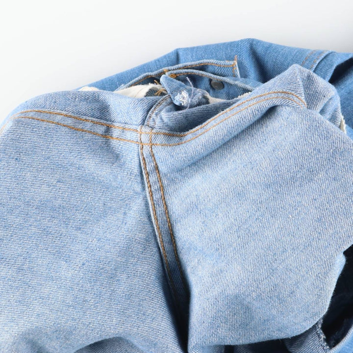 1970'S Levi's Orange Tab Flare Cut Denim Pants, Women's Size L (equivalent to W29), Vintage unclear blue type Vintage Second Hand