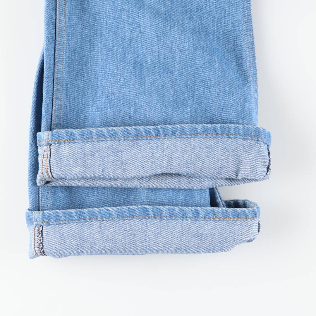 1970'S Levi's Orange Tab Flare Cut Denim Pants, Women's Size L (equivalent to W29), Vintage unclear blue type Vintage Second Hand