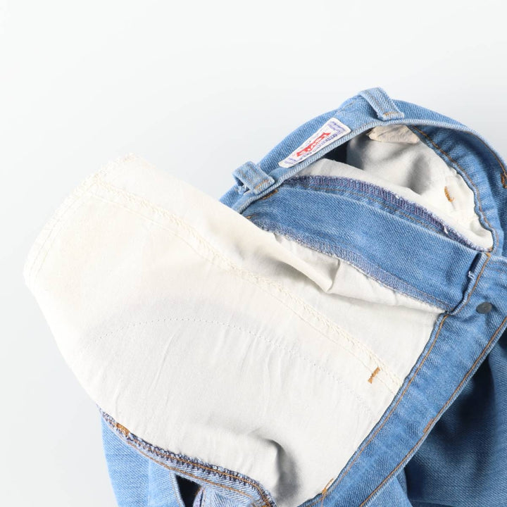 1970'S Levi's Orange Tab Flare Cut Denim Pants, Women's Size L (equivalent to W29), Vintage unclear blue type Vintage Second Hand