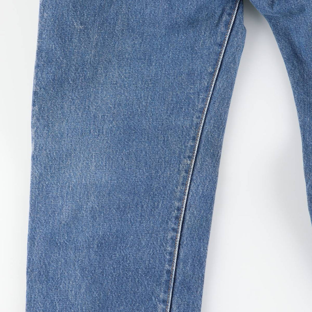 ~2000'S Levi's 501 Straight Denim Pants, Made in USA, Women's Size L (W30 equivalent) cotton blue type Vintage Second Hand