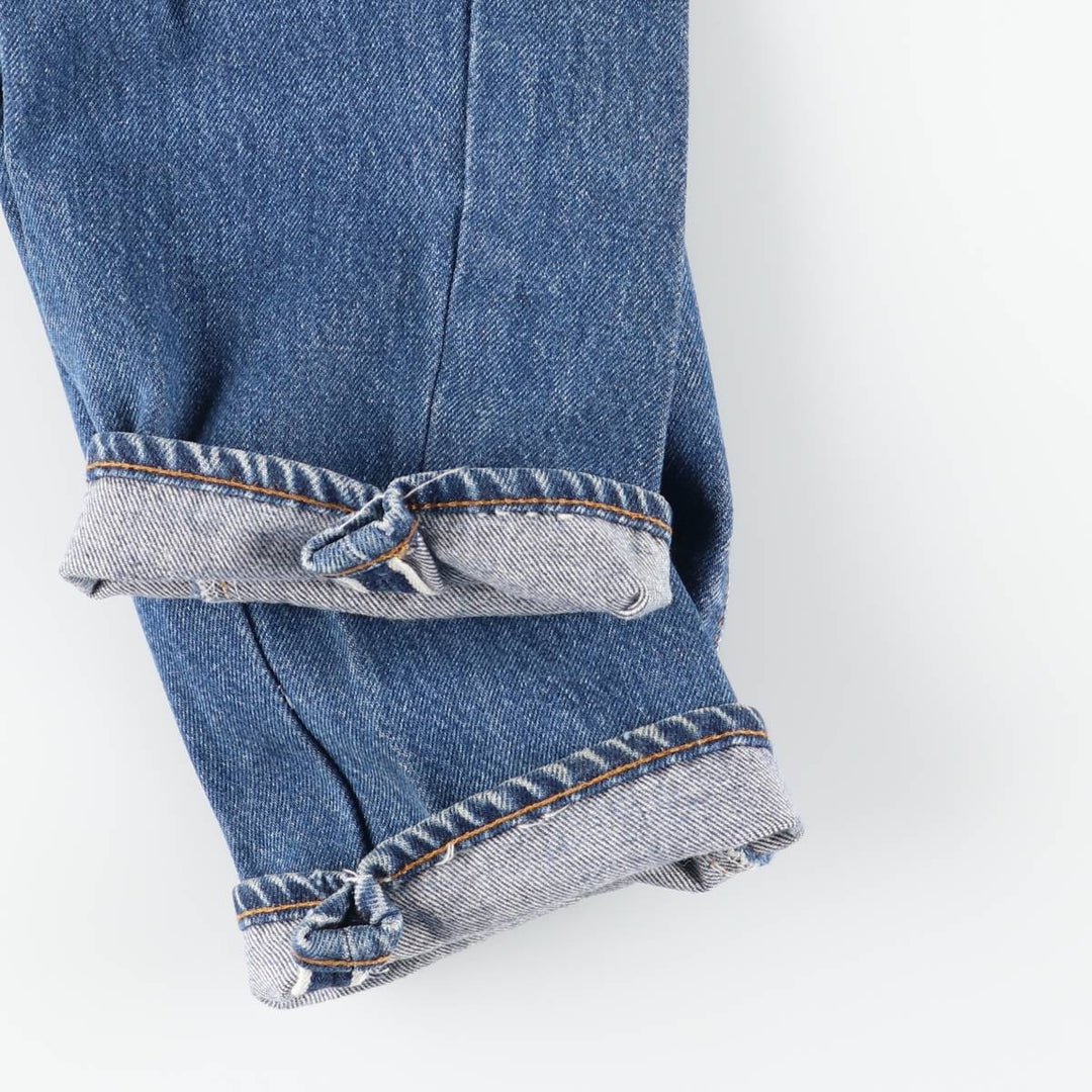 ~2000'S Levi's 501 Straight Denim Pants, Made in USA, Women's Size L (W30 equivalent) cotton blue type Vintage Second Hand
