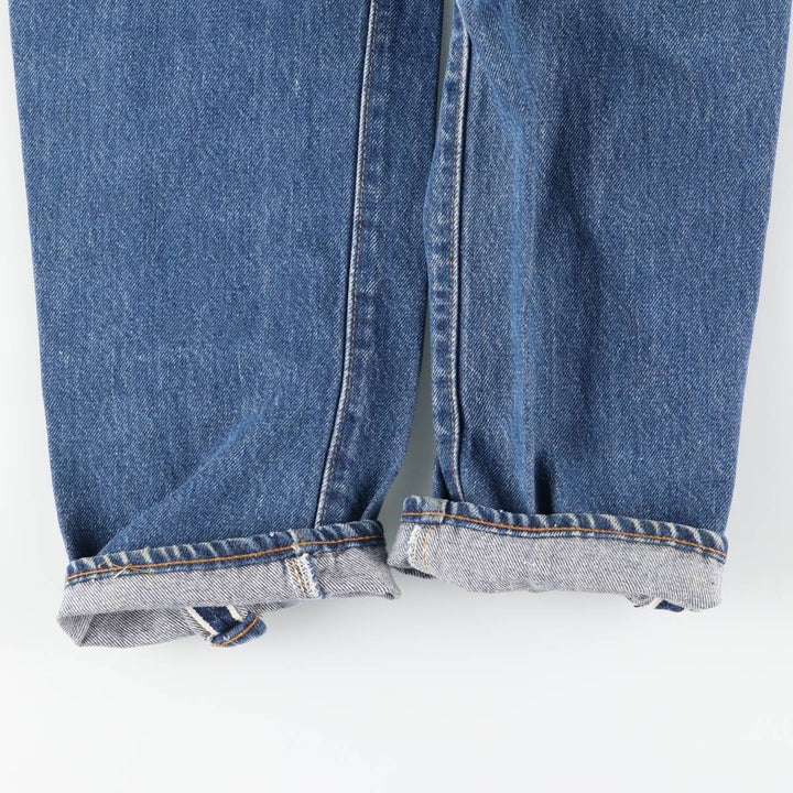 ~2000'S Levi's 501 Straight Denim Pants, Made in USA, Women's Size L (W30 equivalent) cotton blue type Vintage Second Hand