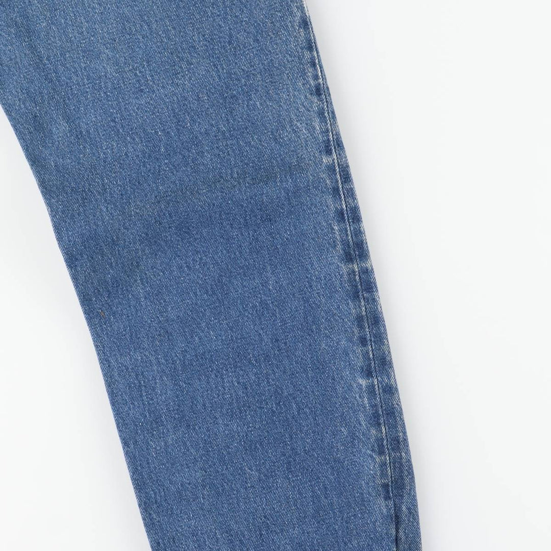 ~2000'S Levi's 501 Straight Denim Pants, Made in USA, Women's Size L (W30 equivalent) cotton blue type Vintage Second Hand