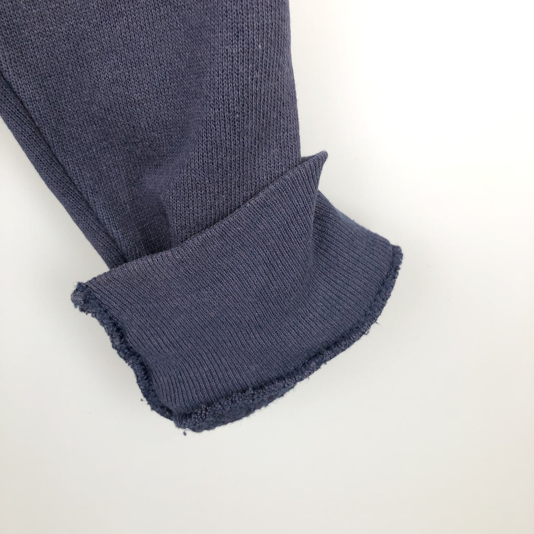 90'S Jansport College Sweat Full-Zip Hoodie, Made in USA, Men's Size M (Equivalent), Vintage cotton navy blue type Vintage Second Hand