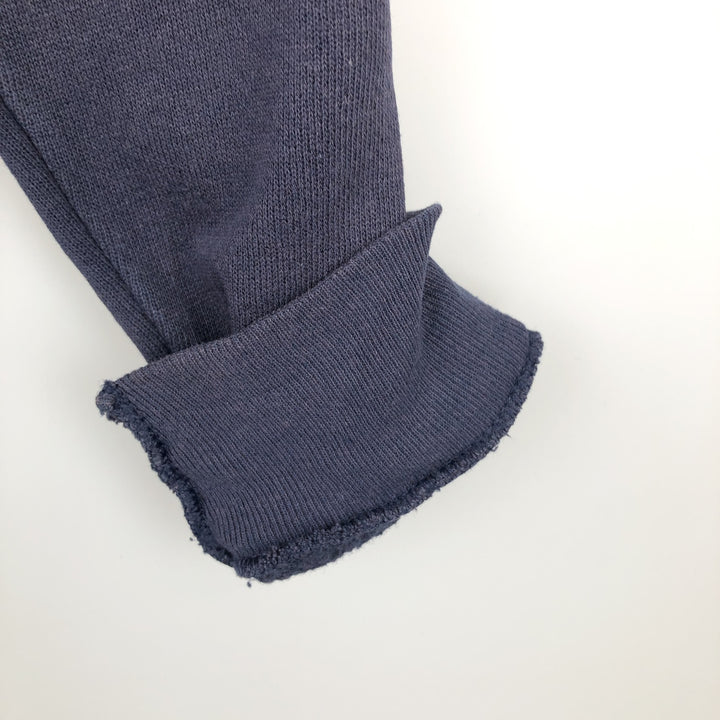 90'S Jansport College Sweat Full-Zip Hoodie, Made in USA, Men's Size M (Equivalent), Vintage cotton navy blue type Vintage Second Hand