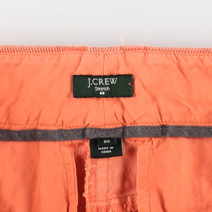 J.Crew corduroy A-line mini skirt, women's size L (approx.) cotton orange type Vintage Second Hand