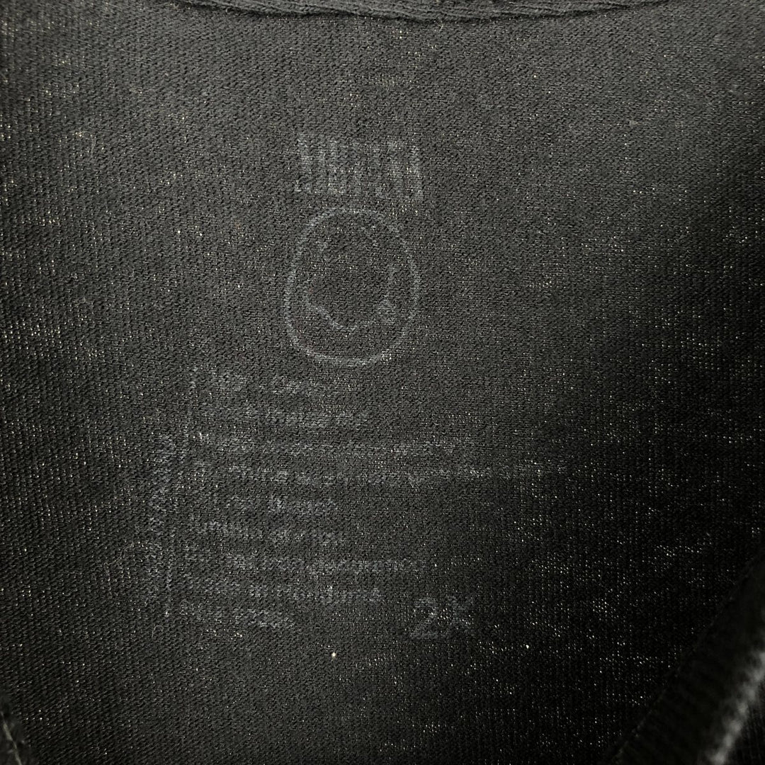 NIRVANA band t-shirt, men's size XXL equivalent. cotton black type Vintage Second Hand