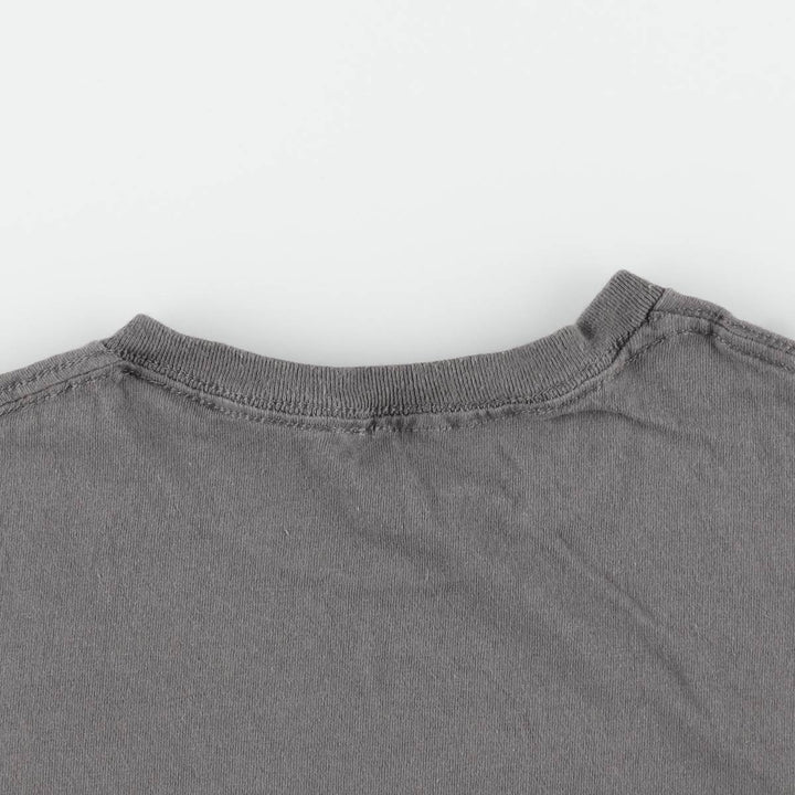 NIRVANA Nirvana Band T-shirt, Band T, Men's L size cotton gray type Vintage Second Hand