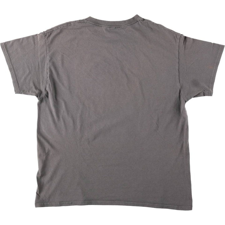 NIRVANA Nirvana Band T-shirt, Band T, Men's L size cotton gray type Vintage Second Hand