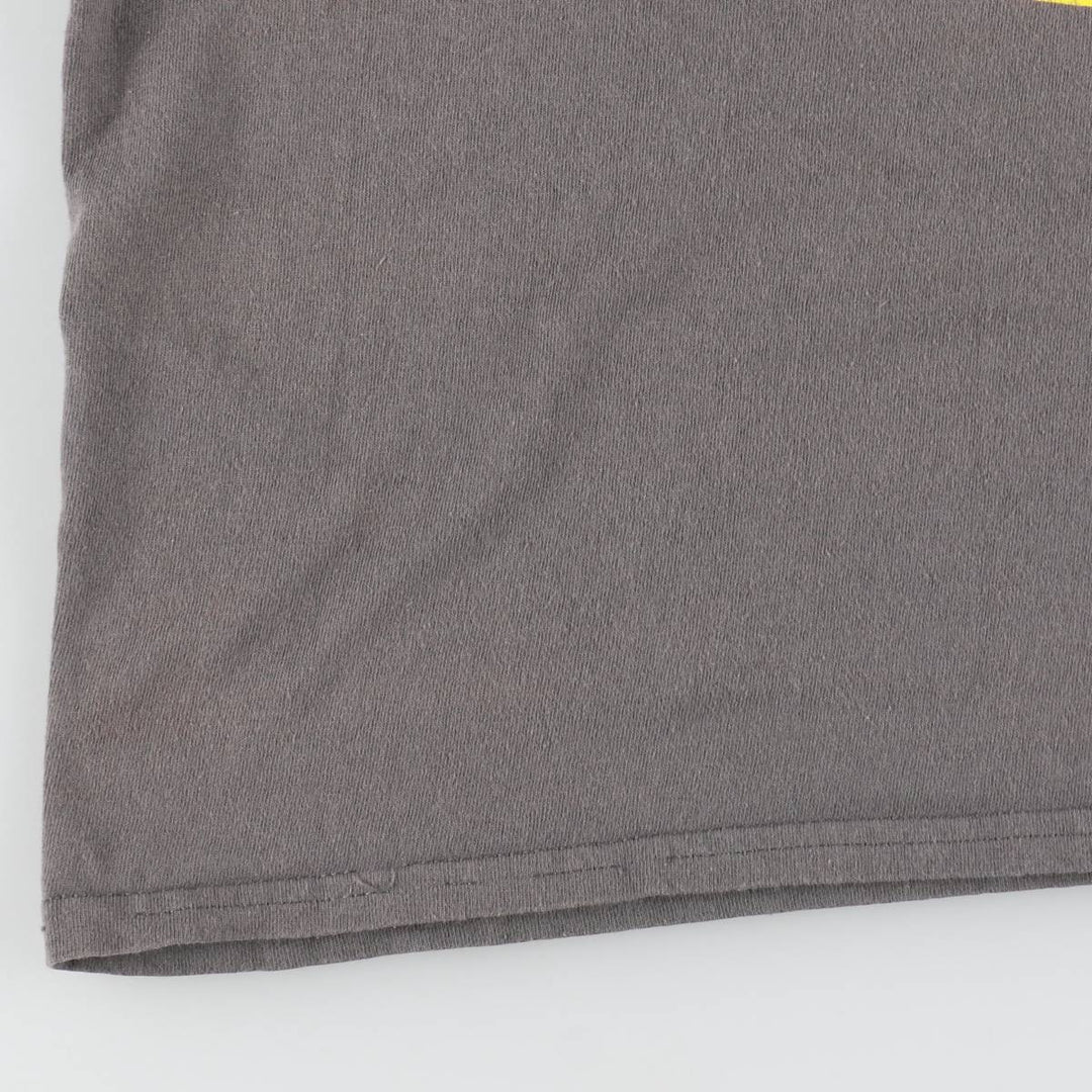 NIRVANA Nirvana Band T-shirt, Band T, Men's L size cotton gray type Vintage Second Hand