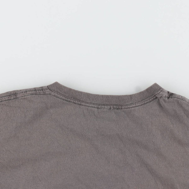 NIRVANA Nirvana Band T-shirt, Band T, Men's L size cotton gray type Vintage Second Hand