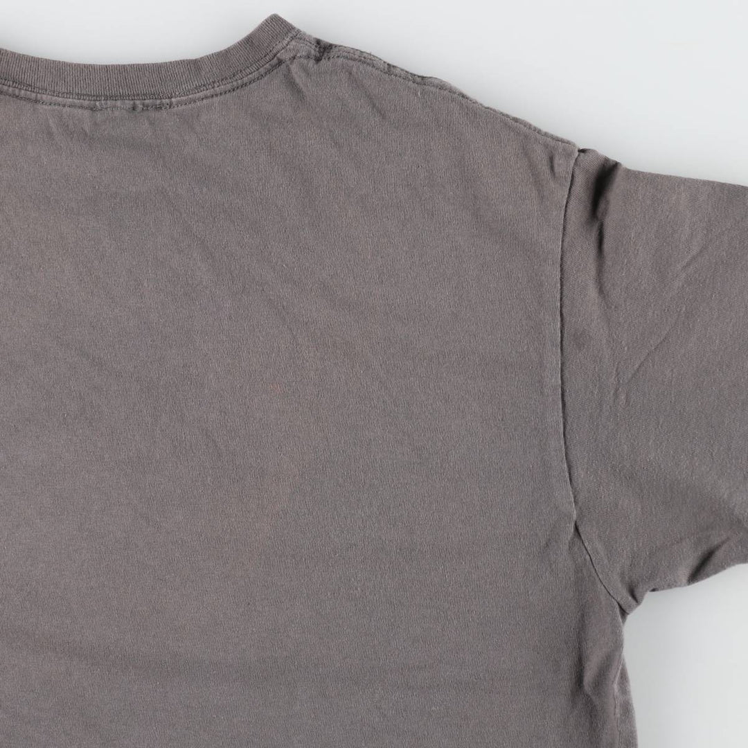 NIRVANA Nirvana Band T-shirt, Band T, Men's L size cotton gray type Vintage Second Hand