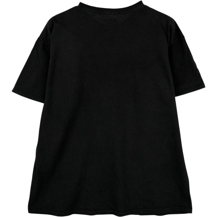 NIRVANA Nirvana Band T-shirt, Band T, Men's L size cotton black type Vintage Second Hand