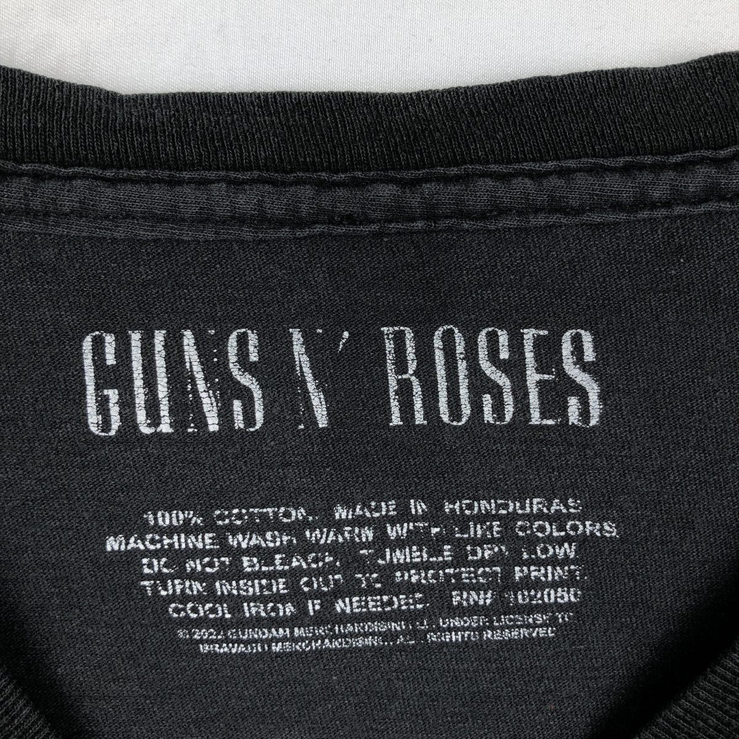 Guns N' Roses Band T-shirt, Band T, Men's XL size cotton black type Vintage Second Hand