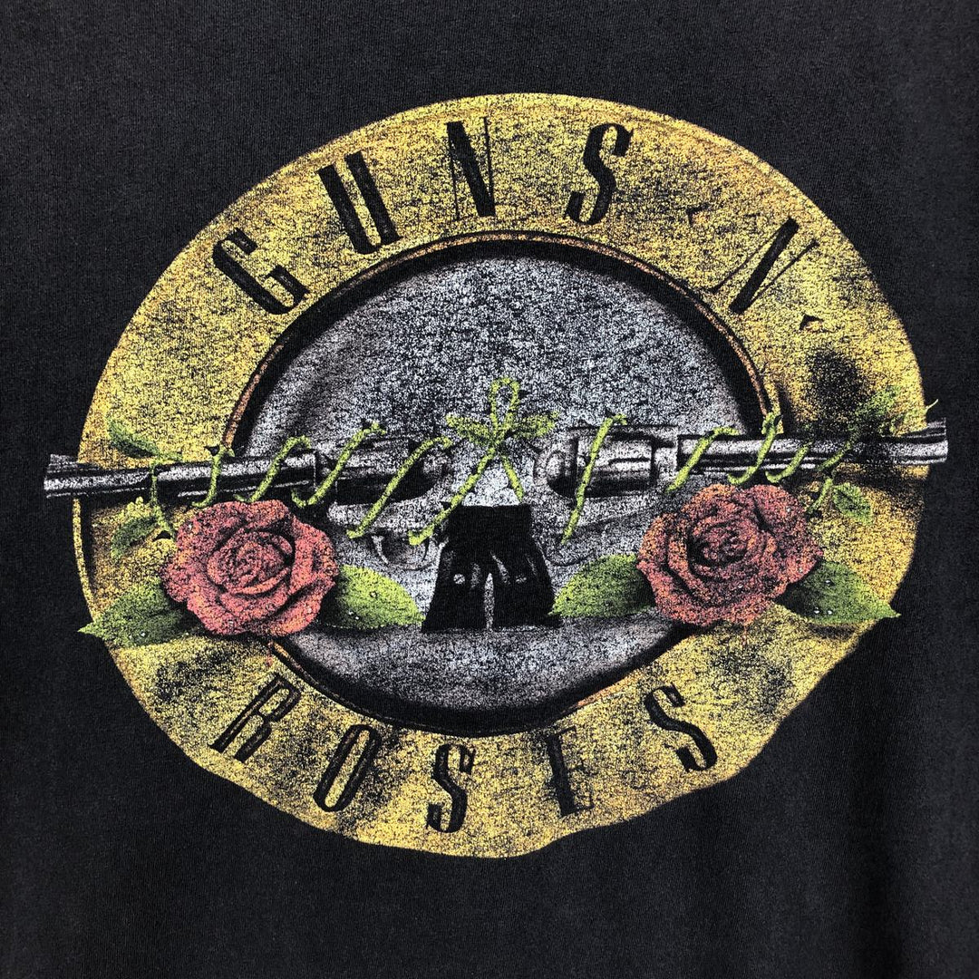 Guns N' Roses Band T-shirt, Band T, Men's XL size cotton black type Vintage Second Hand