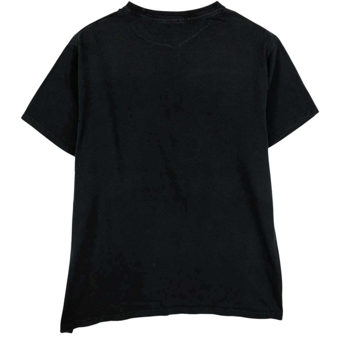 METALLICA Metallica Band T-shirt Band T Men's L size cotton black type Vintage Second Hand