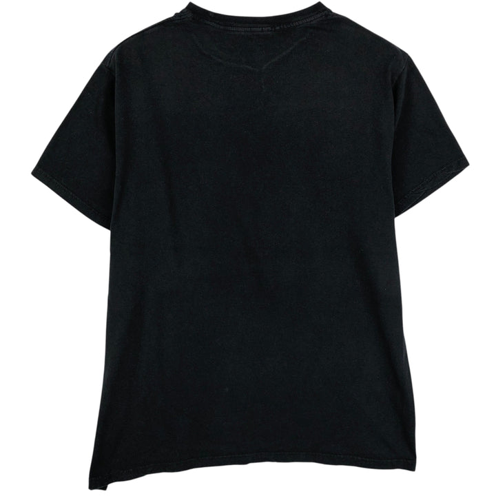 METALLICA Metallica Band T-shirt Band T Men's L size cotton black type Vintage Second Hand