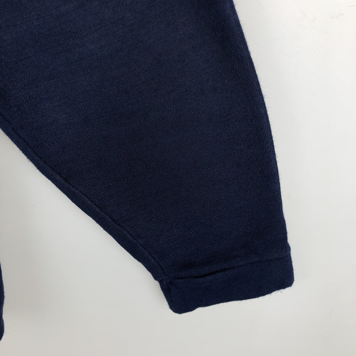 80'S DAMART Turtleneck Plain Blank Sweatshirt, Made in USA, Women's Size XL (Equivalent), Vintage others navy blue type Vintage Second Hand