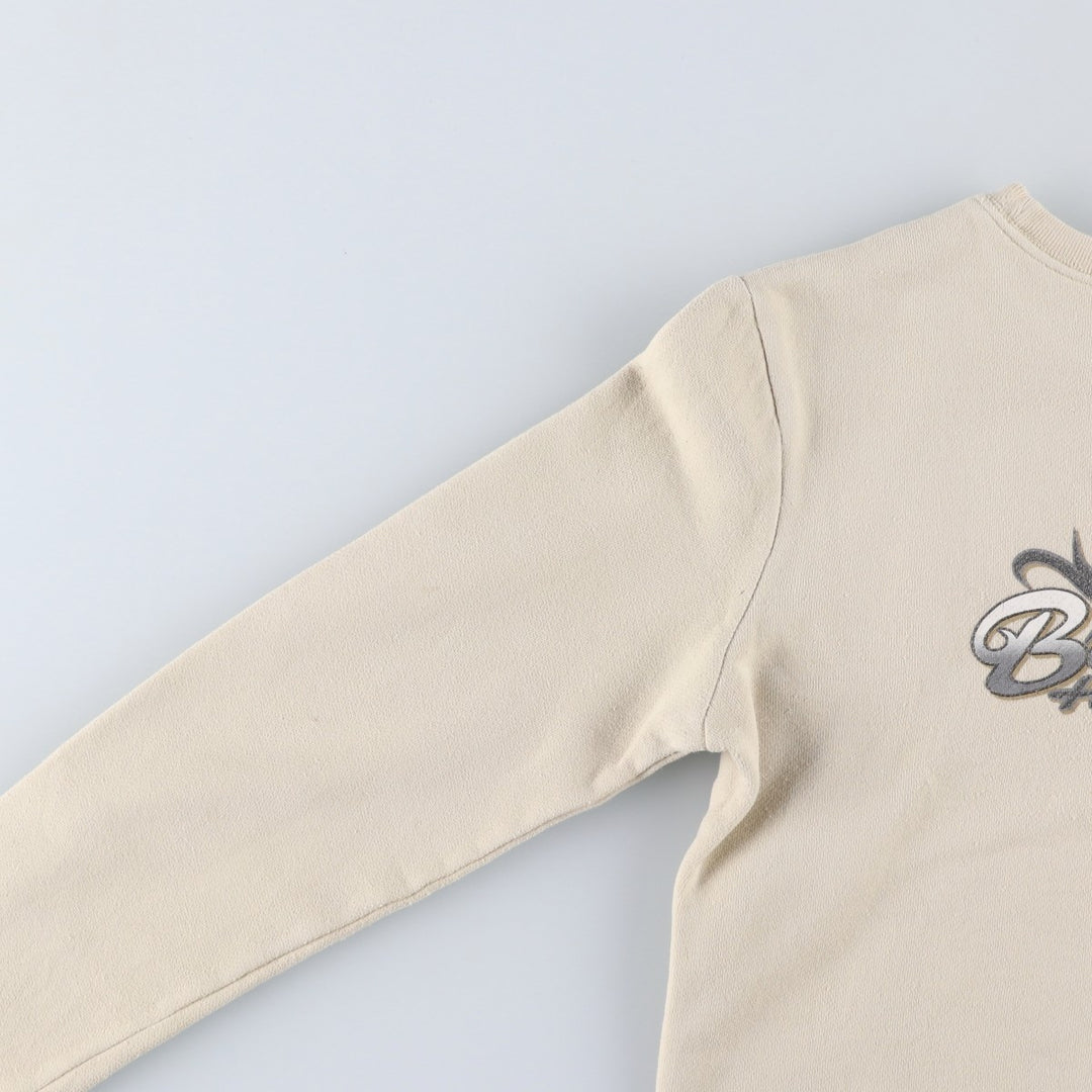 2000'S Harley-Davidson Advertising Sweatshirt (Women's Size S) unclear Beige type Vintage Second Hand