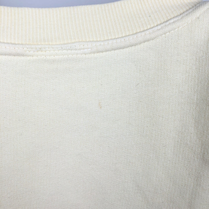 2000'S Disney Bambi character sweatshirt, women's size L (approx.) unclear unbleached Vintage Second Hand