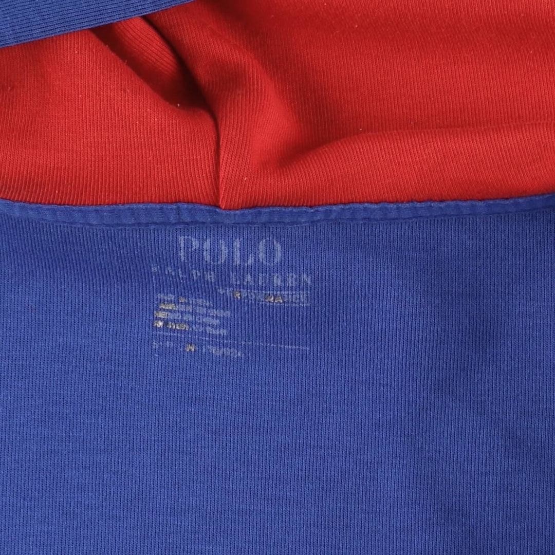 Ralph Lauren POLO RALPH LAUREN Sweat Full-Zip Hoodie, Women's Size M (approx.) polyester blue type Vintage Second Hand