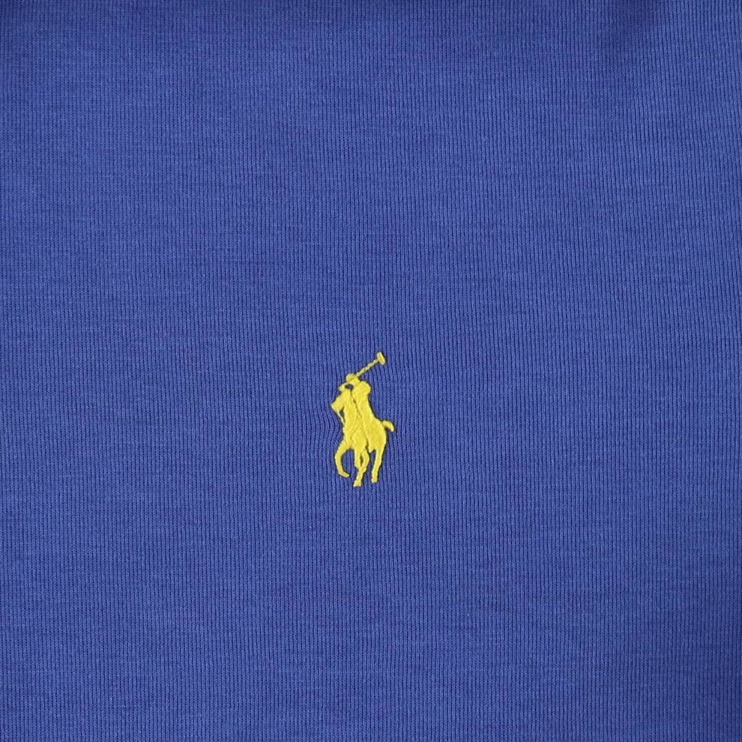 Ralph Lauren POLO RALPH LAUREN Sweat Full-Zip Hoodie, Women's Size M (approx.) polyester blue type Vintage Second Hand
